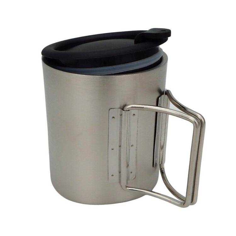 لیوان استیل دو جداره اسنوهاوک 300ml کد SN-M1